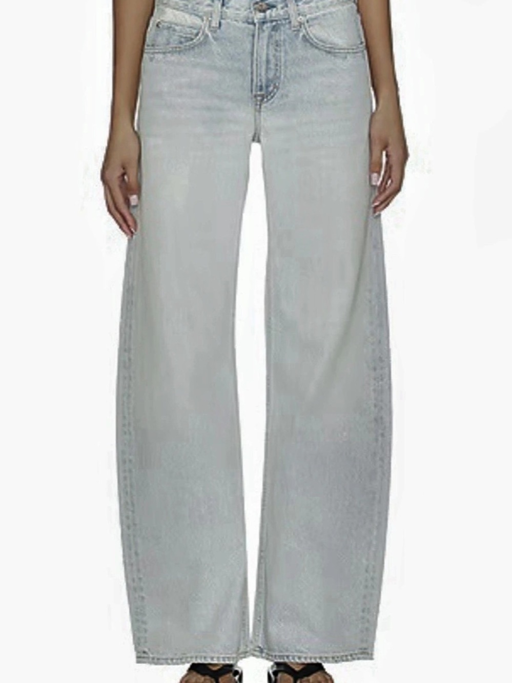 FRAME Le Palazzo Pant in Peppard Size 23